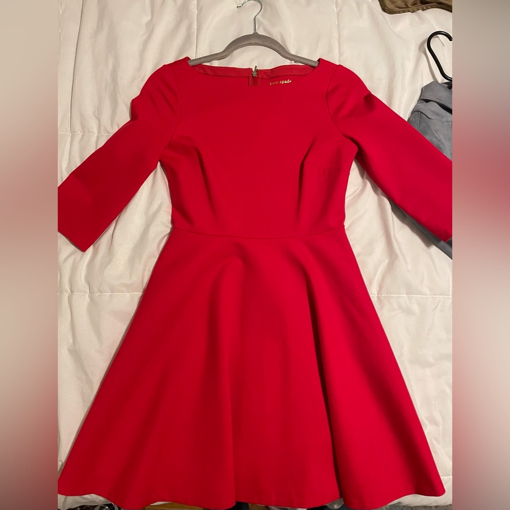Kate Spade, XS, Red Dress
